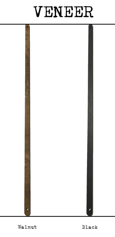 Frameless Wood & Steel Hanger