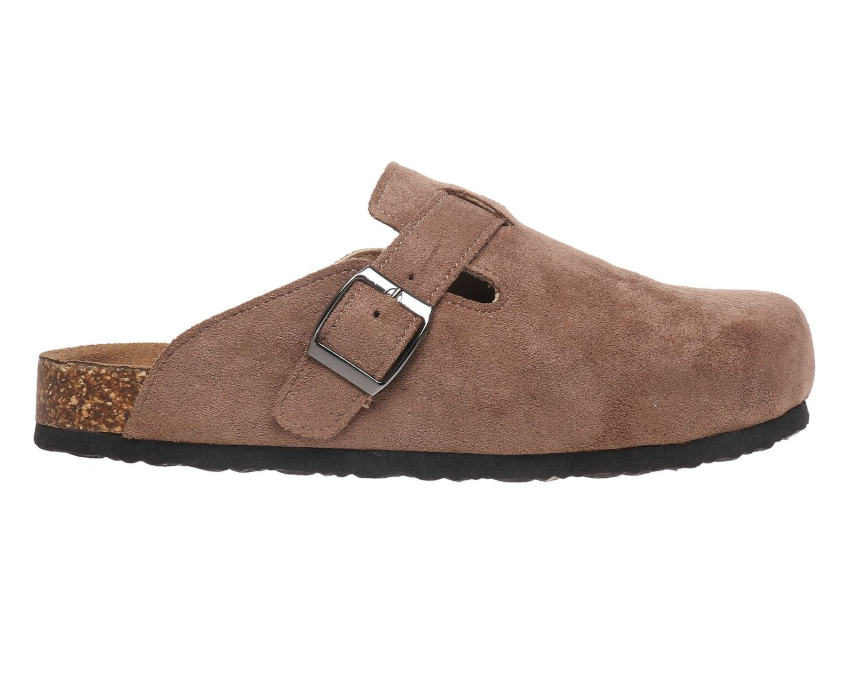 Bria Suede Mule Clogs