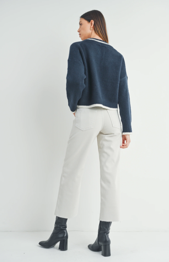 Just Black Denim The Nautical Wide Leg - Final Sale 25% off in cart
