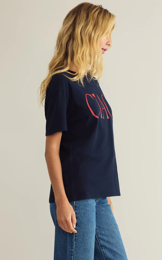Z Supply Ciao Boyfriend Tee