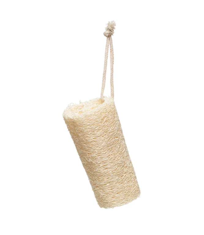 Loofa Brush with Rope Hanger