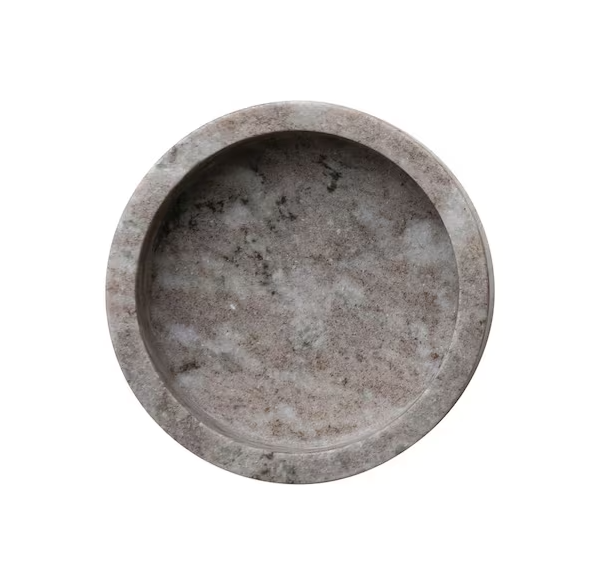 Beige Marble Dish