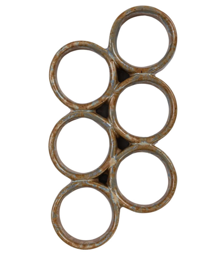 Stoneware Egg Holder