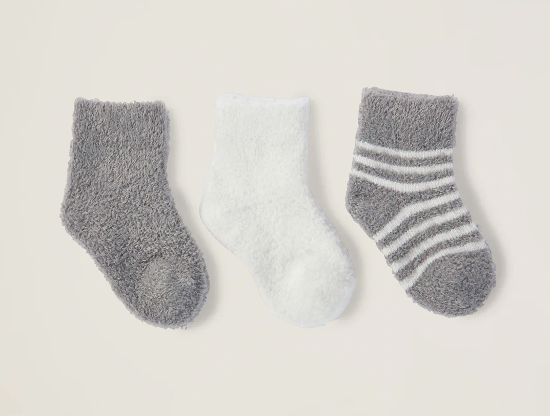 Barefoot Dreams CozyChic Lite Infant Sock Set