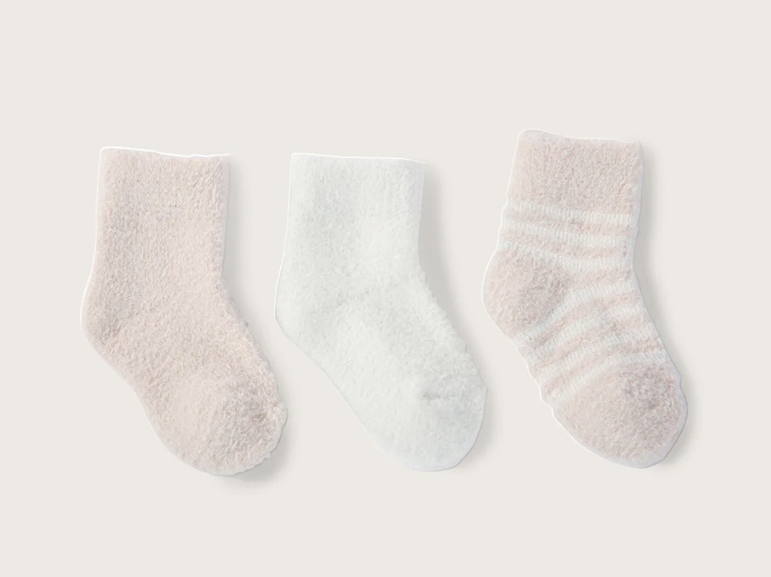 Barefoot Dreams CozyChic Lite Infant Sock Set