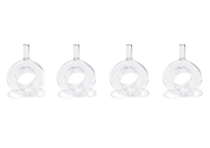 Bud Vase Napkin Rings - Set of 4