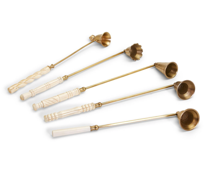 Antiqued Gold Candle Snuffer