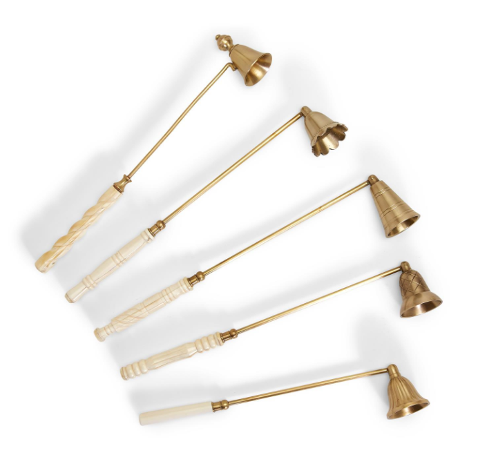 Antiqued Gold Candle Snuffer
