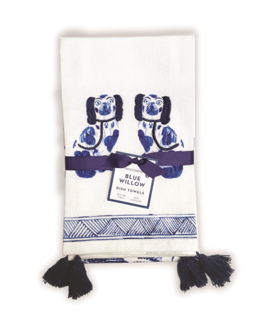 Chinoiserie Decorative Dish Towels - Set of 2
