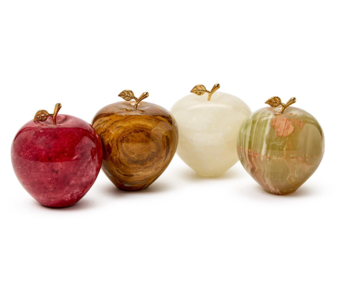 Marble Apple Paperweight
