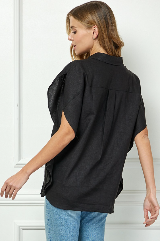 Faith Wing Sleeve Top - Final Sale 40% off in cart