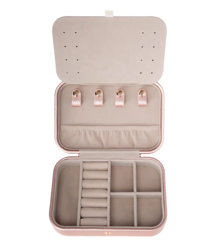 Quilted Travel Jewelry Organizer