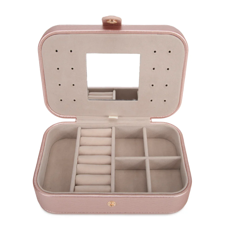 Quilted Travel Jewelry Organizer