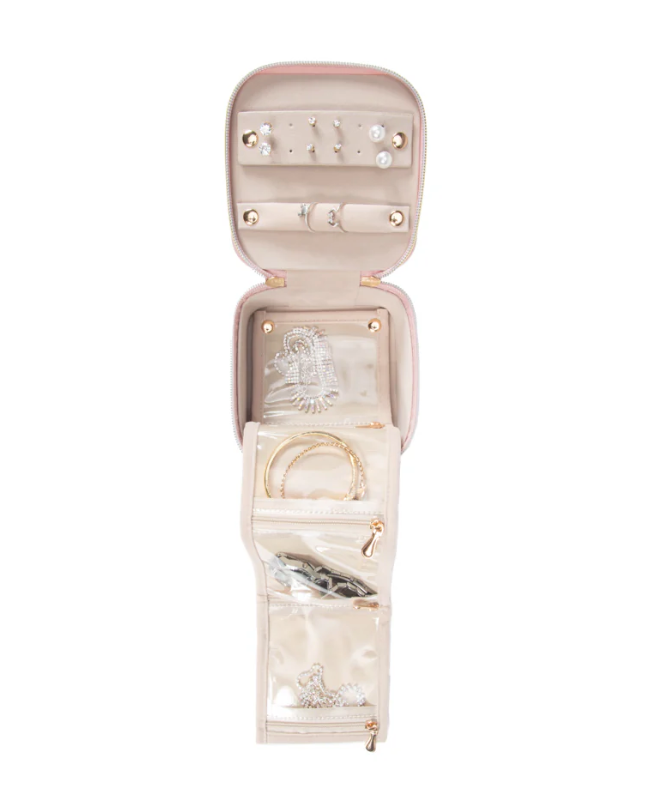 Travel Jewelry Case with Pouch
