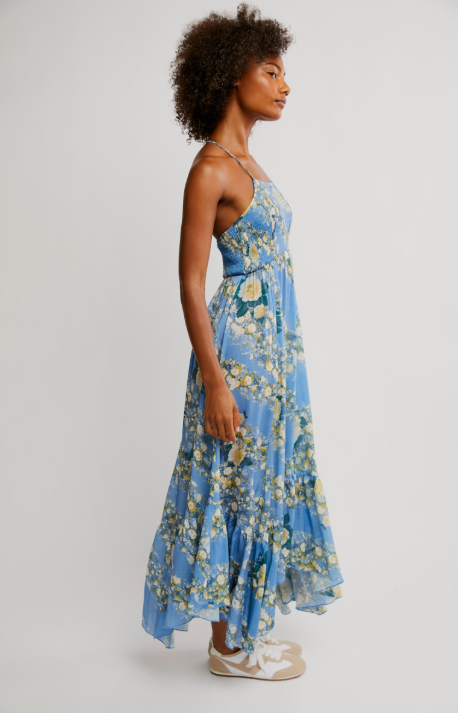 Free People Heat Wave Printed Maxi
