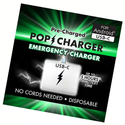 Pop Emergency Phone Charger