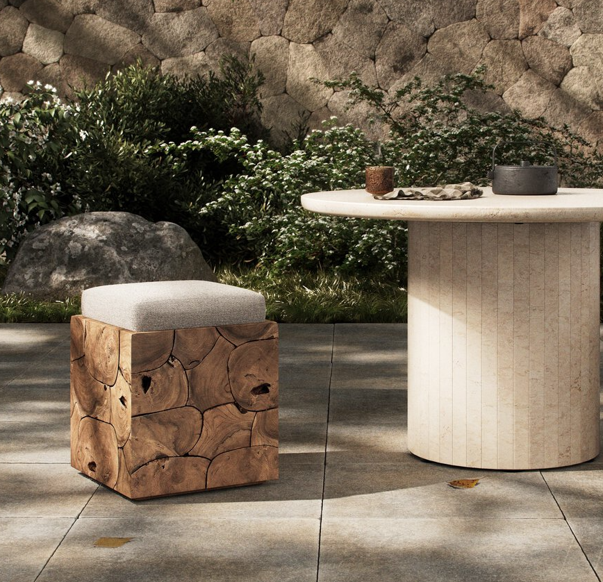 Tomlin Outdoor Stool
