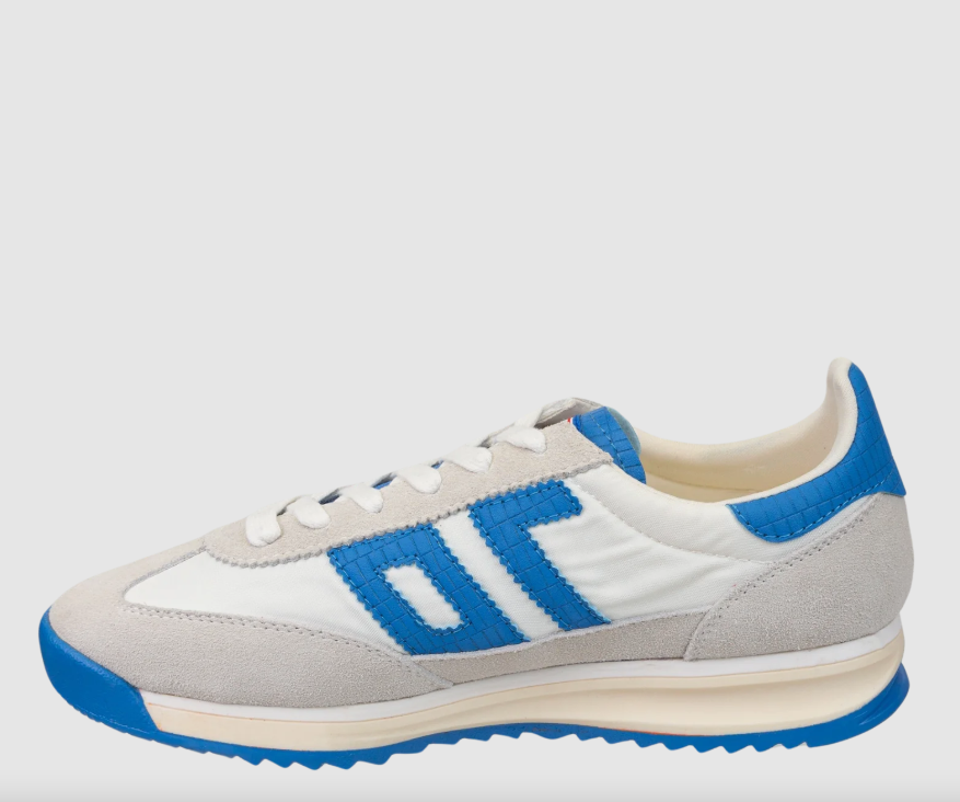Back 70 Barkley Jogger Sneakers - White French Blue