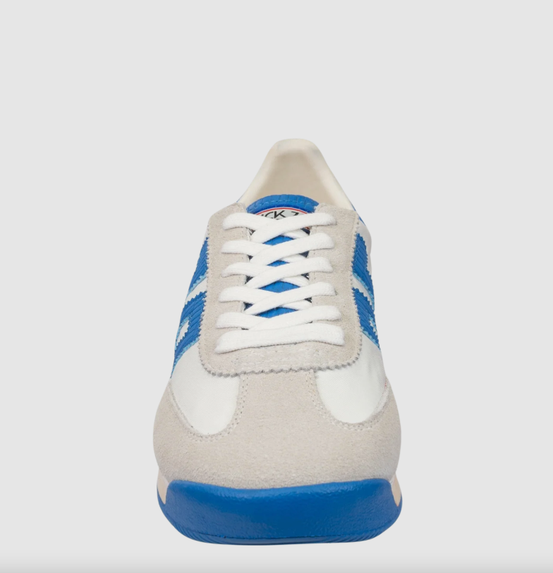 Back 70 Barkley Jogger Sneakers - White French Blue