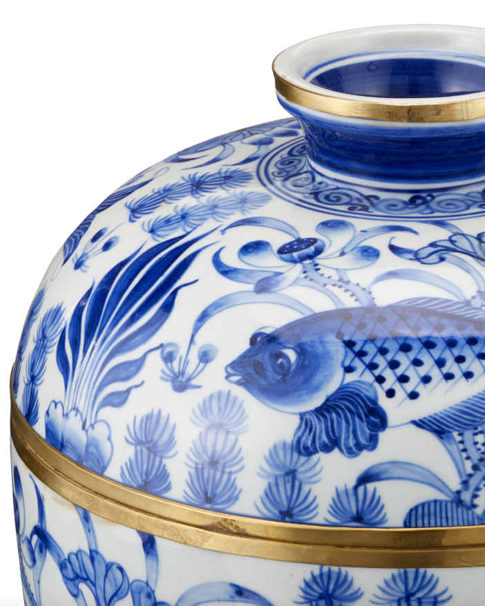 Blue & White Rice Tureen