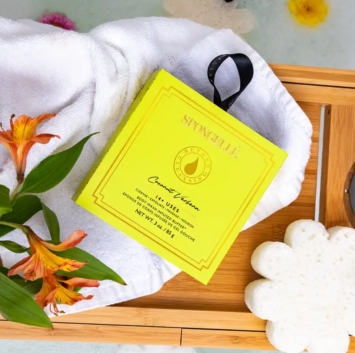Body Wash Infused Buffer - Coconut Verbena