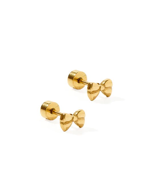 Linny Co Screwback Stud - Tori Bow