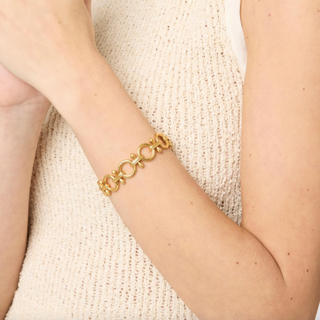 Julie Vos Bamboo Link Bracelet