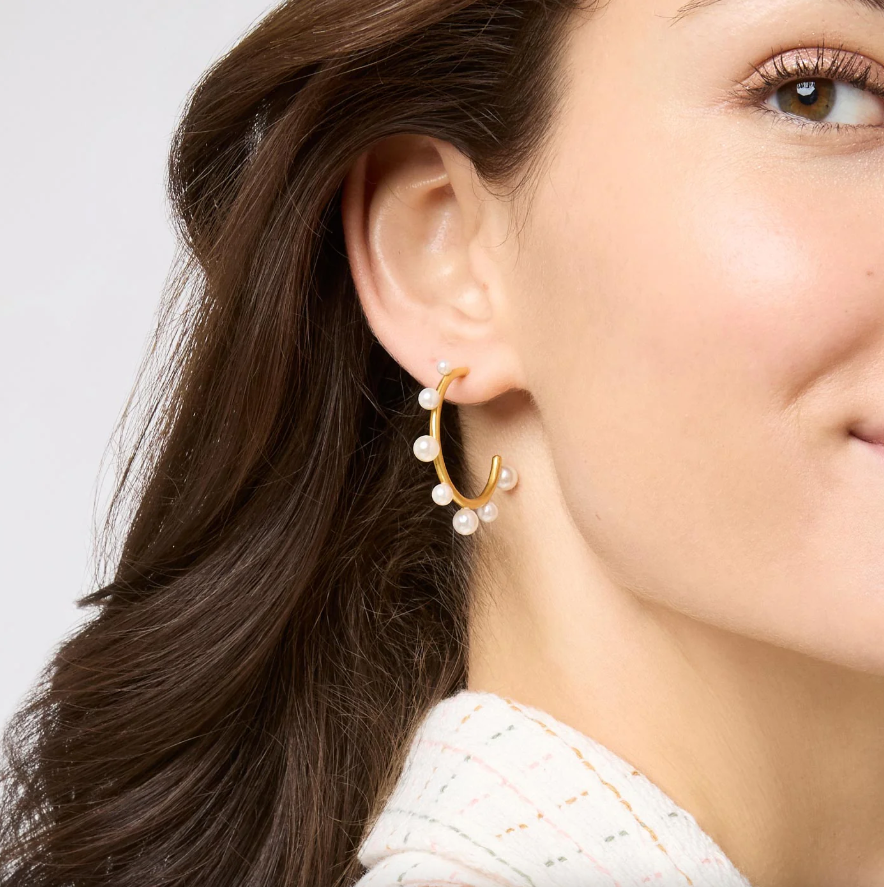 Julie Vos Hydra Stone Hoop