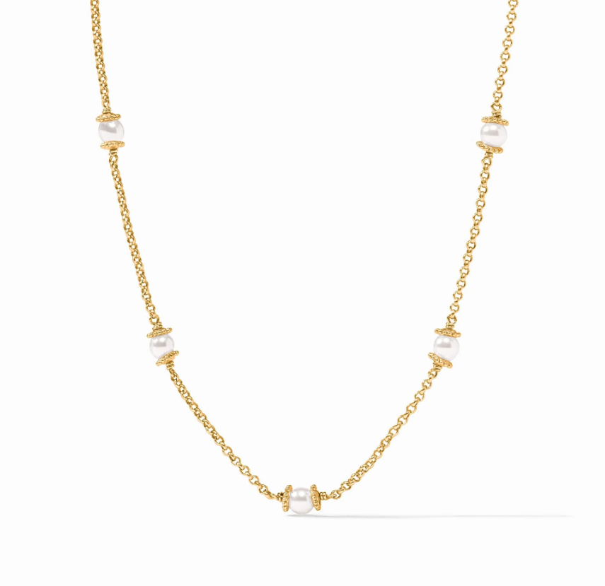 Julie Vos Hydra Delicate Station Necklace