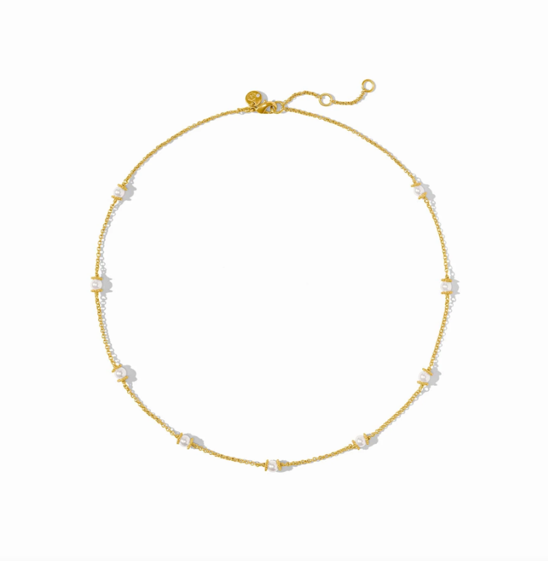 Julie Vos Hydra Delicate Station Necklace