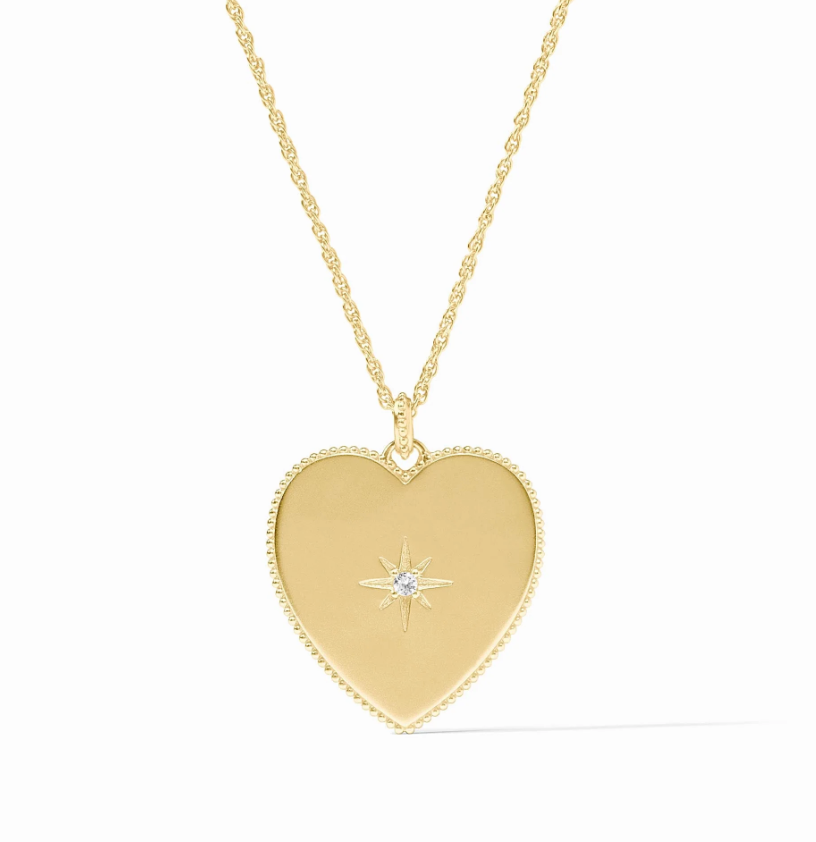 Julie Vos Heart Necklace