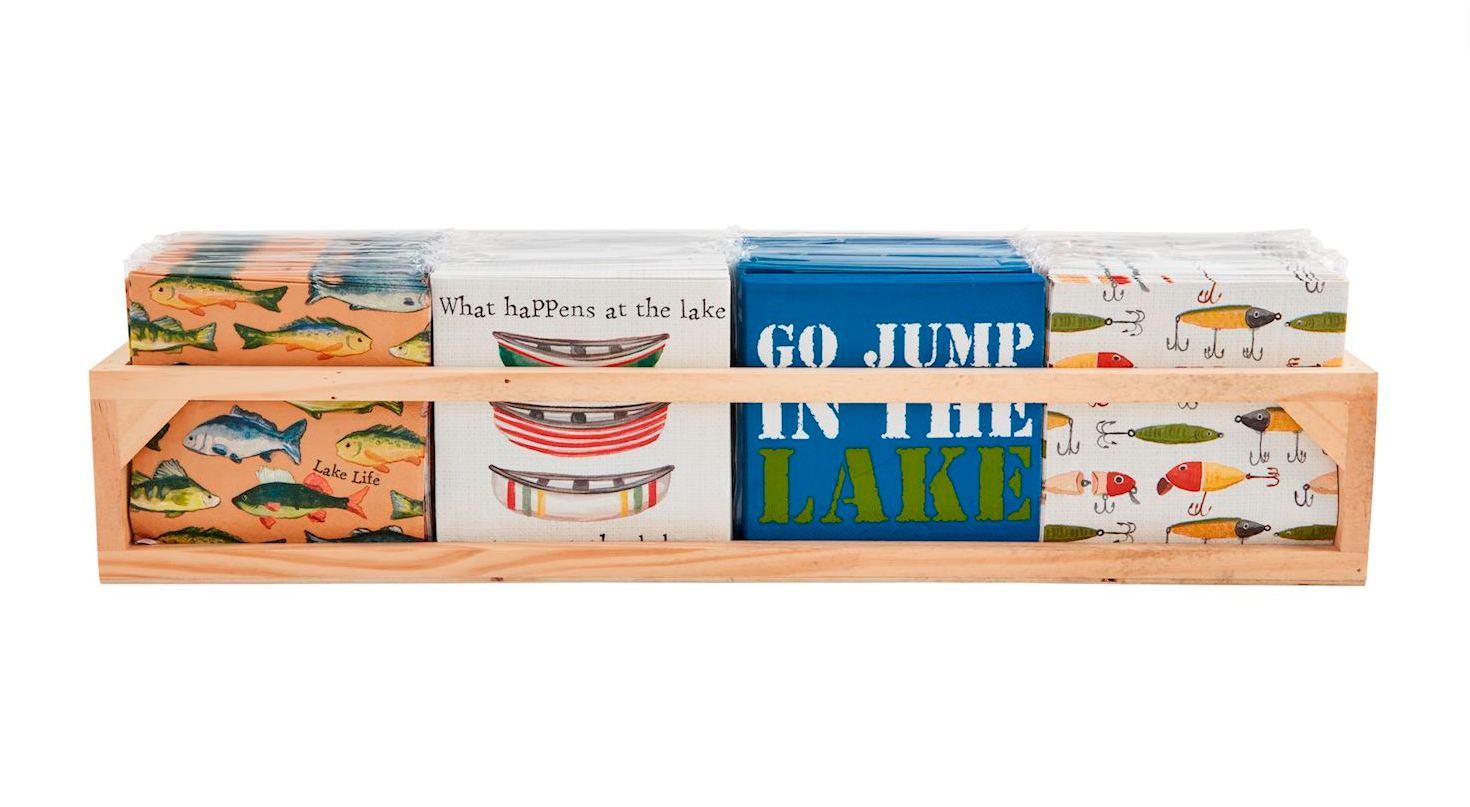 Lake Cocktail Napkins - 12 Pack