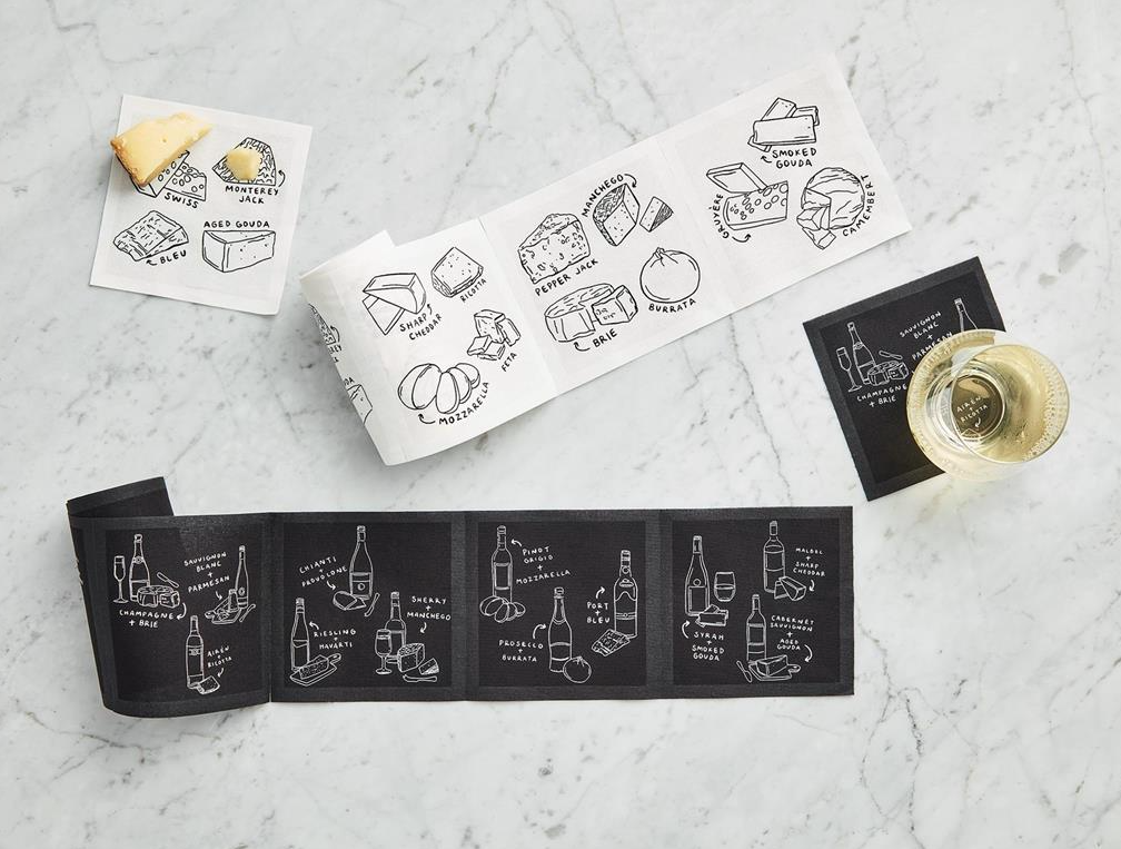 Cocktail Napkin Roll