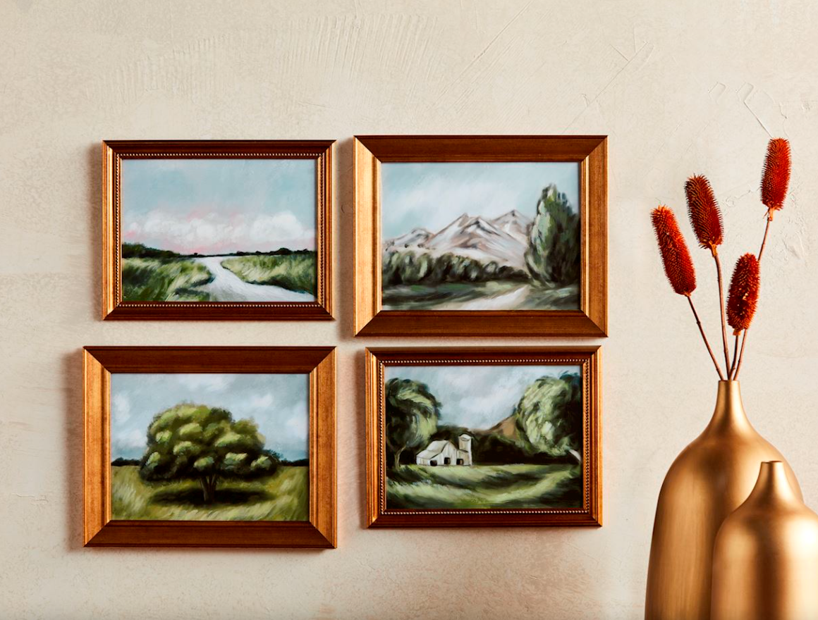 Landscape Framed Canvas Print