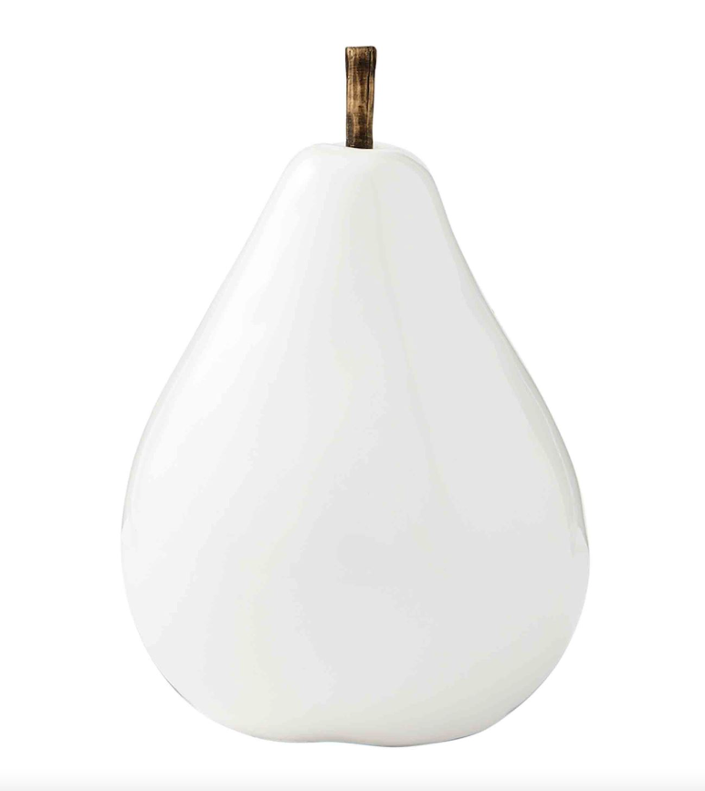 Ceramic Pear Sitter
