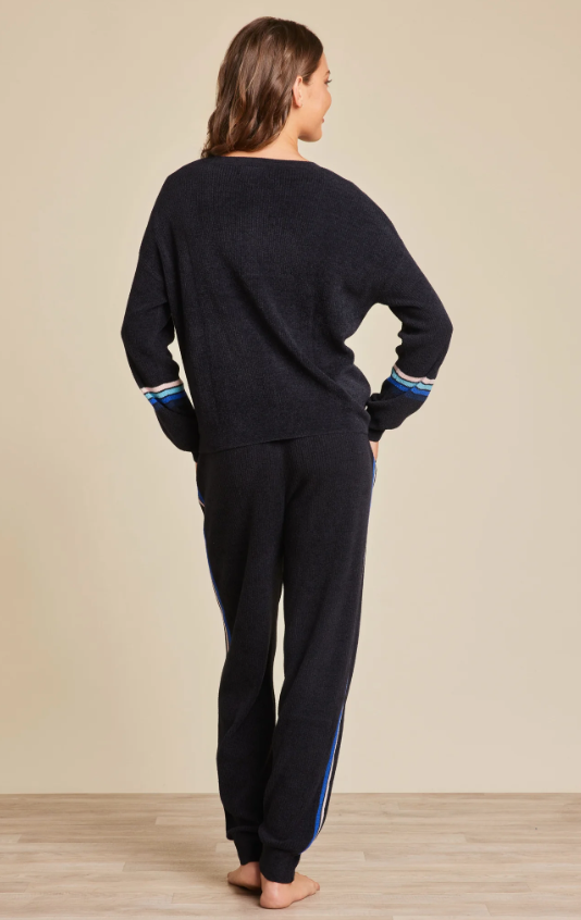Barefoot Dreams CozyChic Ultra Lite Multi Stripe Jogger