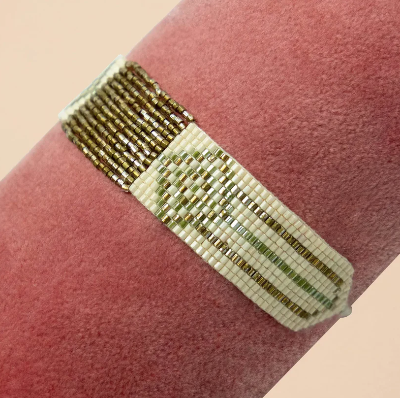 Boho Beaded Adjustable Bracelet