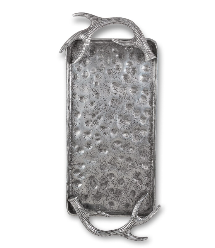 Antler Hammered Rectangular Tray