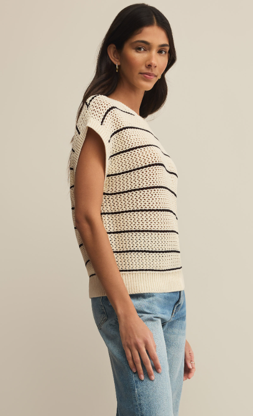 Z Supply Ines Striped Sweater