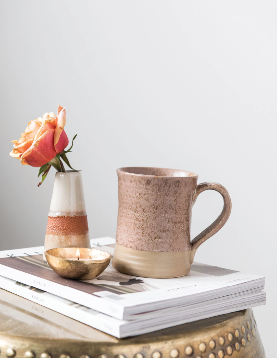 Glazed Stoneware Mug