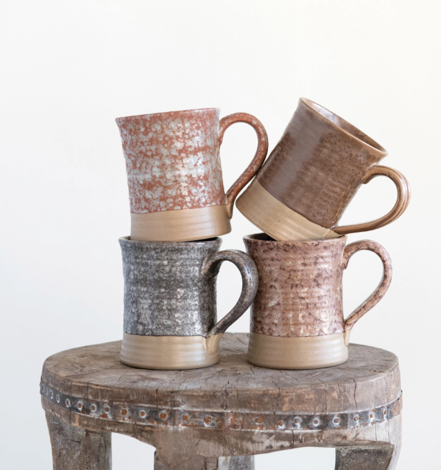 Glazed Stoneware Mug
