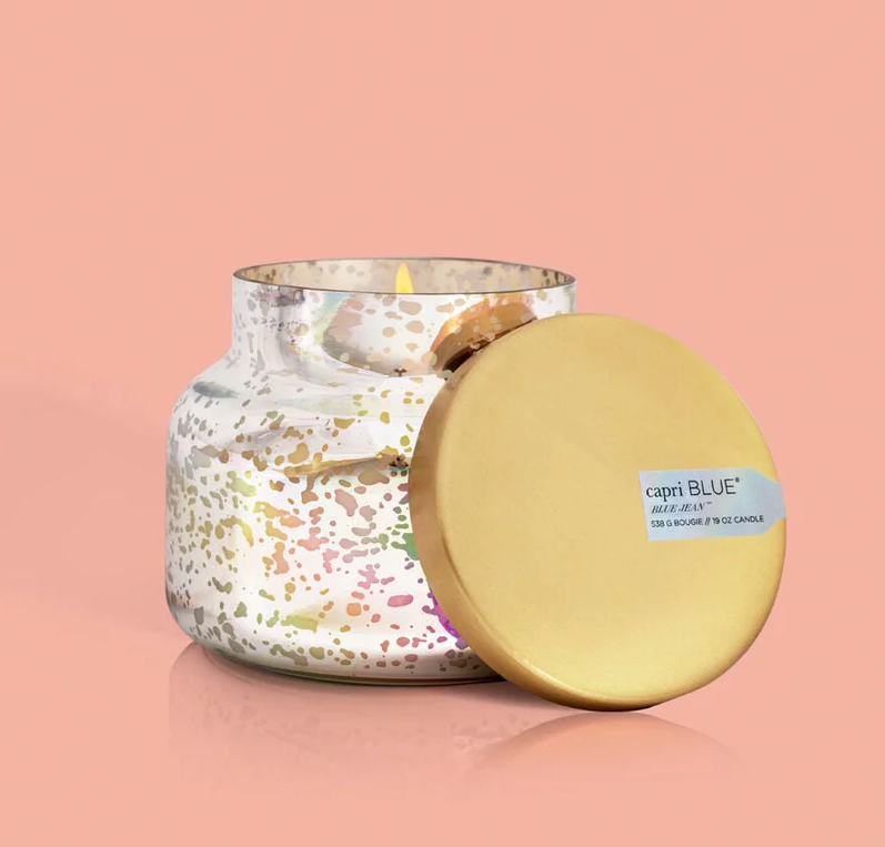 Capri Blue Blue Jean Mercury Iridescent Signature Candle