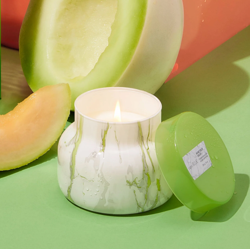 Capri Blue Honeydew Crush Marble Jar Candle