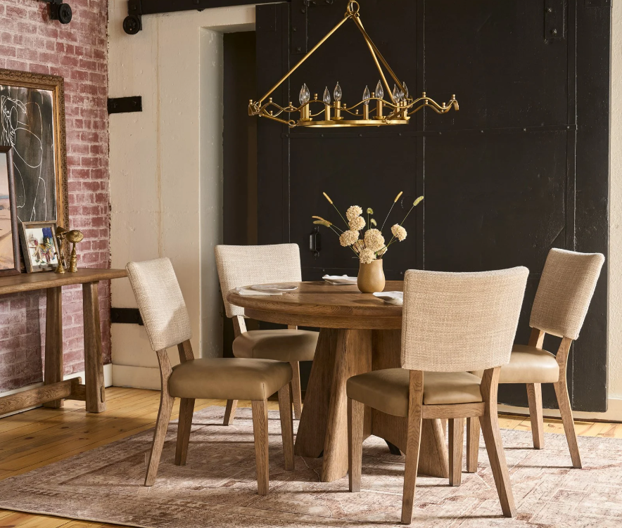 High Park Round Dining Table w/ Leaf