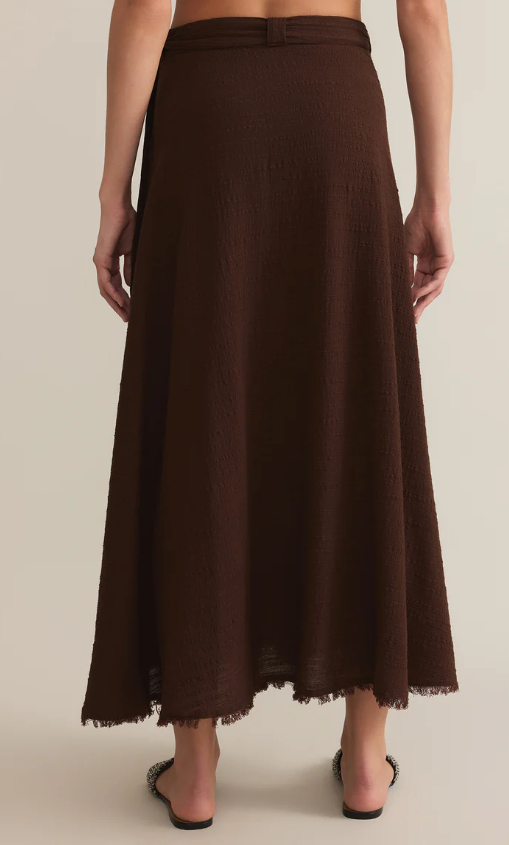 Z Supply Salerno Wrap Midi Skirt