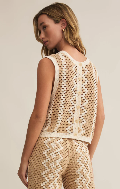 Z Supply Oasis Crochet Top