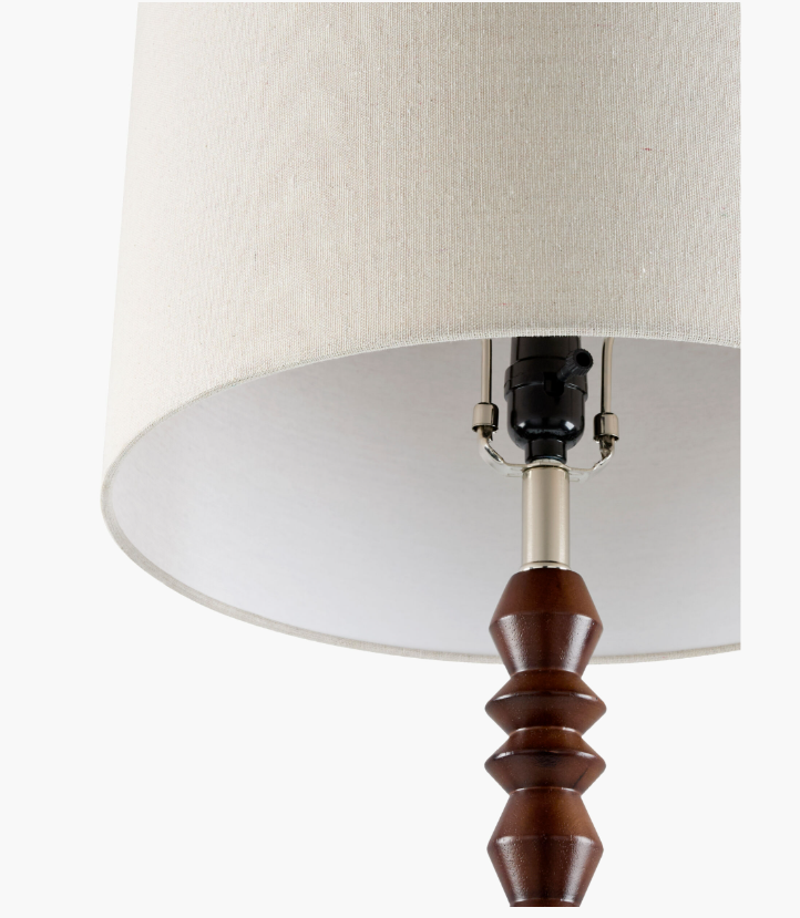 Padauk Accent Floor Lamp