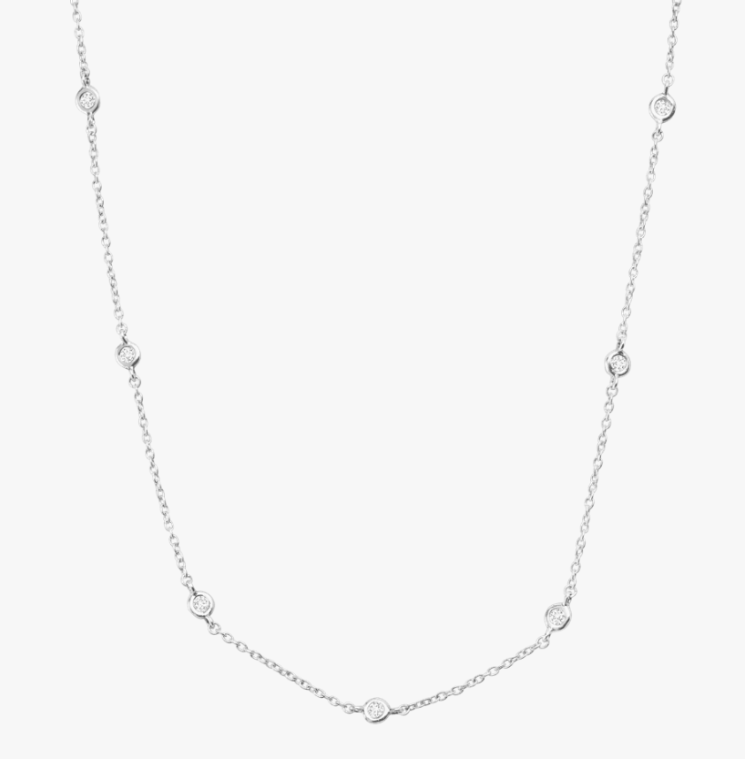 The Effortless CZ Station Necklace