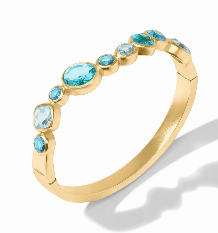 Julie Vos Kaleidoscope Hinge Bangle