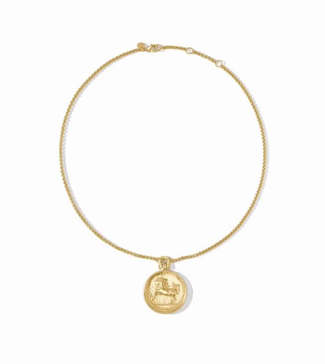 Julie Vos Saratoga Horse Necklace